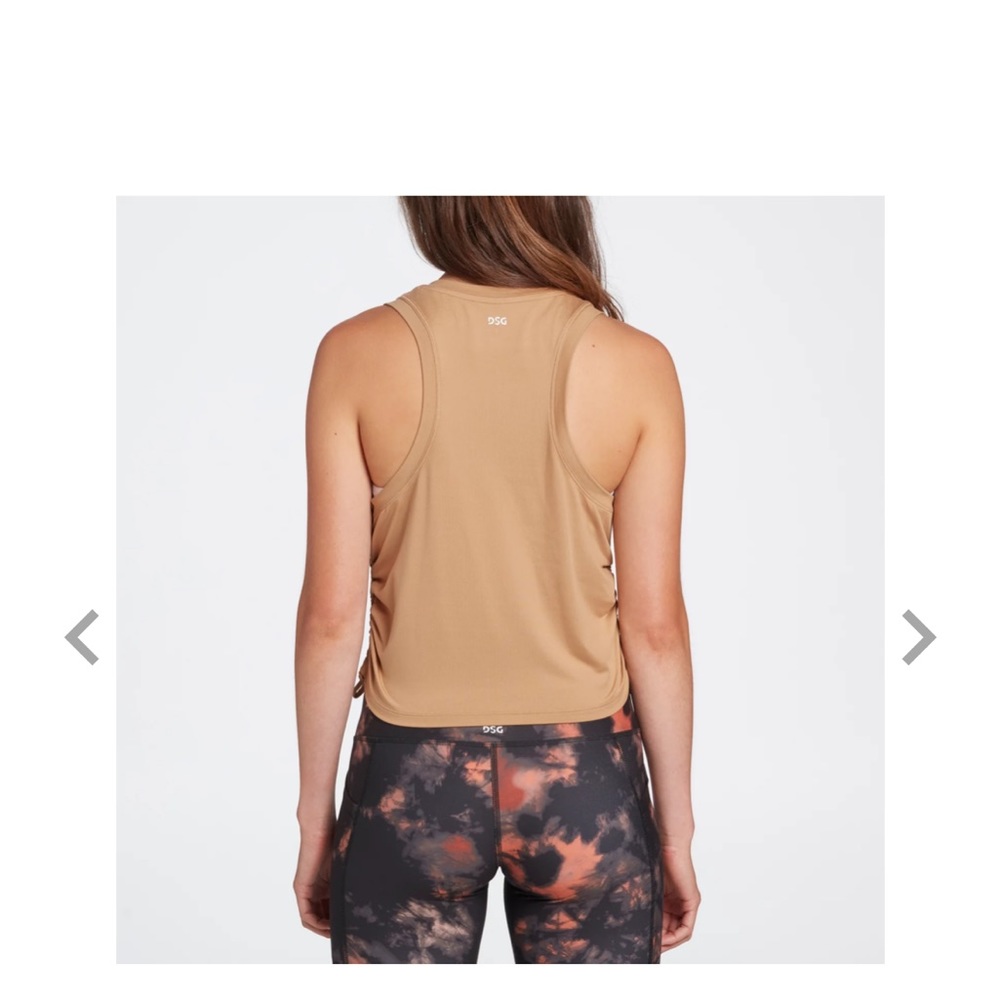 DSG Women's Side Rouched Tank Top - Picture 3 of 4